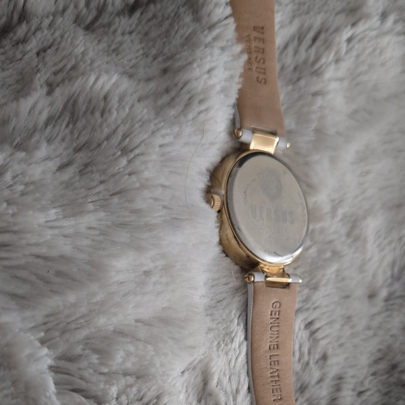 Versus Versace Gold and White Women\'s Watch